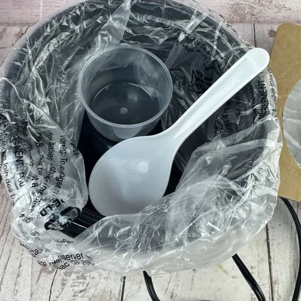 Oster 1 Liter Rice Cooker Steamer Black Nonstick Pot Measuring Cup